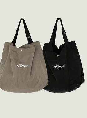 【周边福利】APOGE3 阿保机 尼龙双色托特包大容量单肩手提通勤大