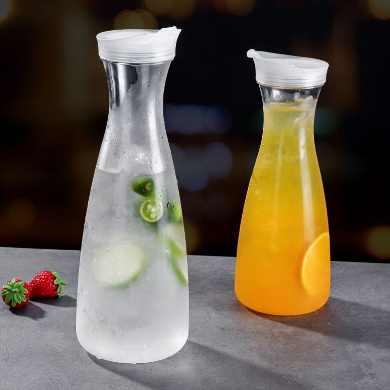 亚克力果汁壶商用凉水壶塑料扎壶pc饮料果汁壶耐热餐厅酒吧冷水壶