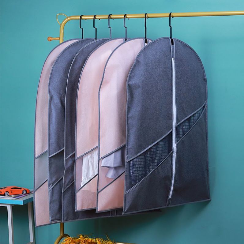 无纺布衣物防尘罩防潮透气大衣西服皮草男女通用挂式防尘袋全封闭