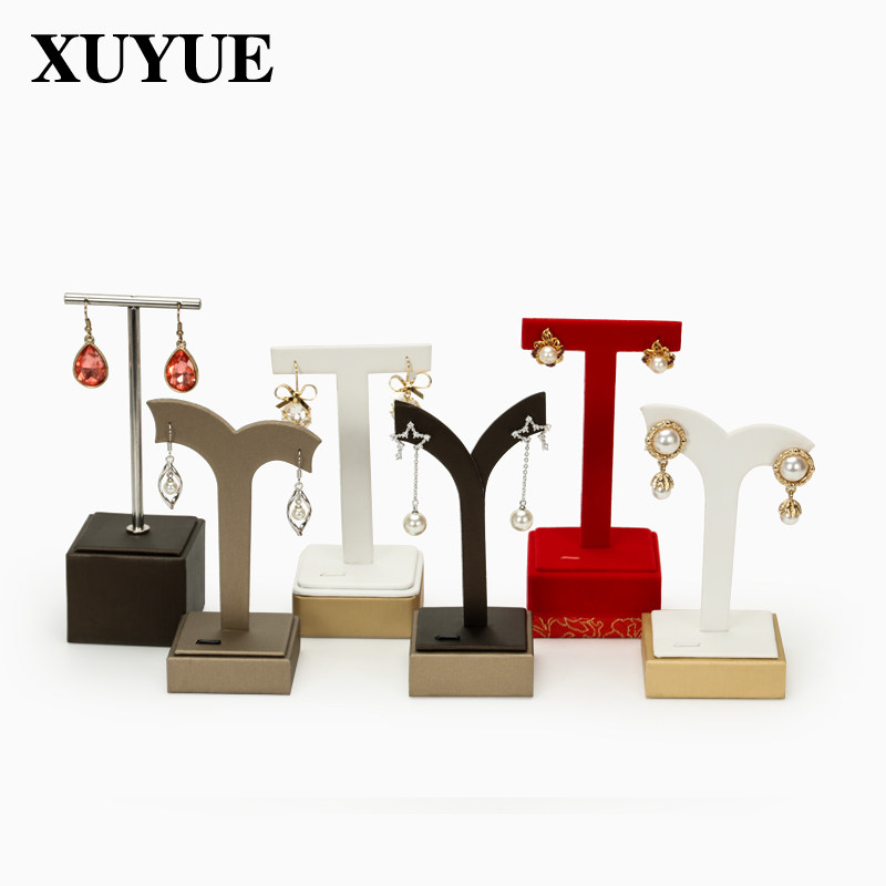 珠宝展示道具耳环展示架店铺专用挂耳钉的黄金橱窗首饰陈列摆设座
