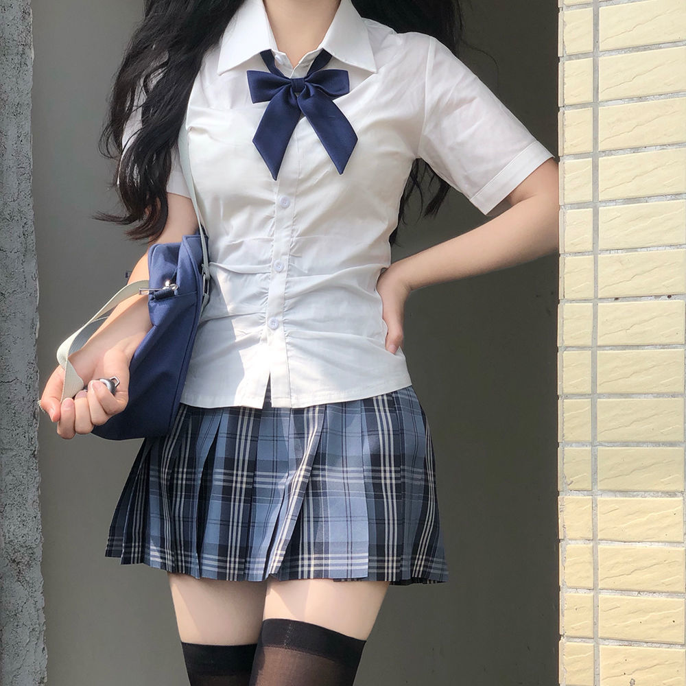 日系纯欲风制服jk衬衫