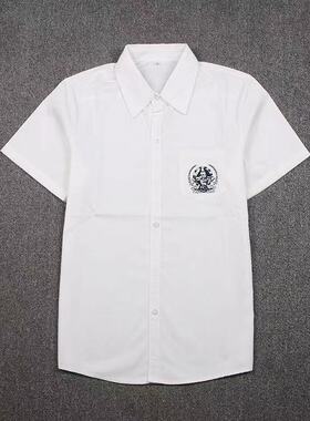 JK制服日系白衬衫女长袖学生浩海衬衣DK短袖上衣春夏秋季宽松班服