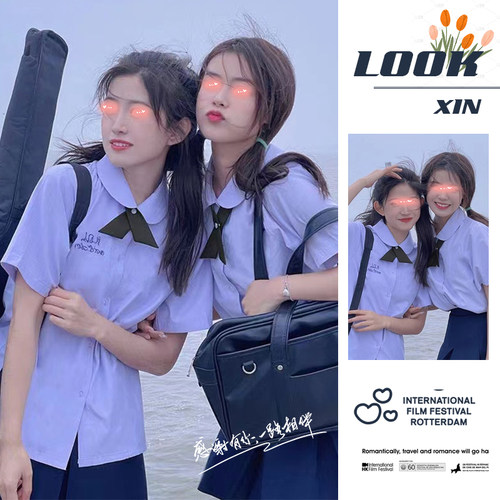 泰国校服泰式禁忌女孩jk衬衫
