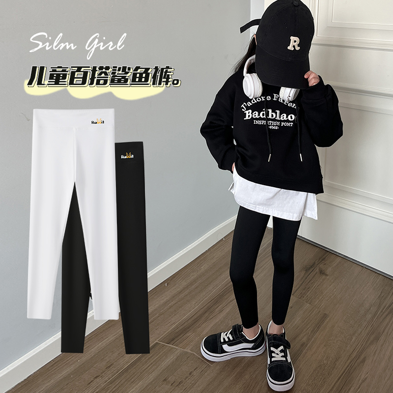 九分长裤高腰春秋薄瑜伽裤芭比裤