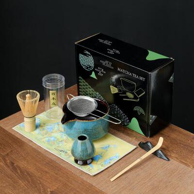 日式抹茶茶具百本立套装