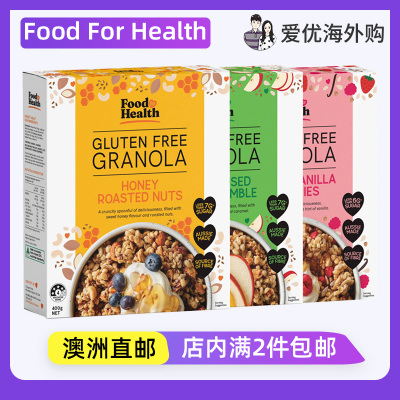 FoodForHealth无麸质燕麦脆