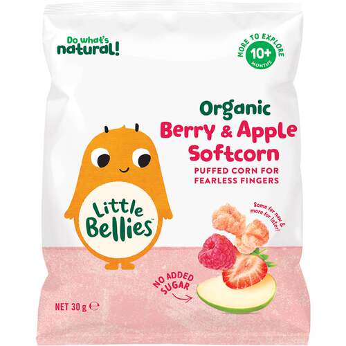 LittleBellies浆果苹果味玉米条