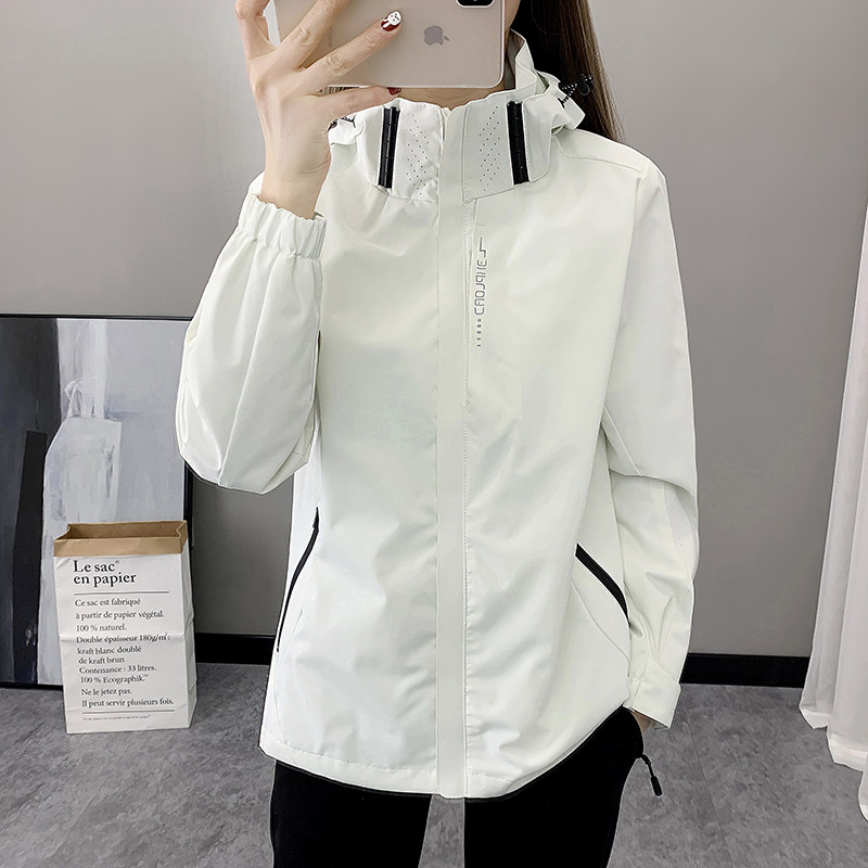 2025秋装户外大码男连帽三防冲锋衣女登山服户外情侣夹克6266-P33,男装夹克,星座1816-1（原1210-1）