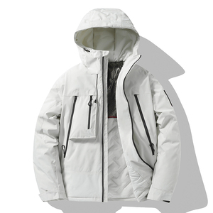2025冬季冲锋衣男石墨烯棉服工装情侣外套加厚登山棉衣MY891-P65图片