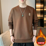 抖音直播现货2025秋冬男士加绒圆领大码套头卫衣JR179-P19，男装卫衣，星座1816-1（原1210-1）