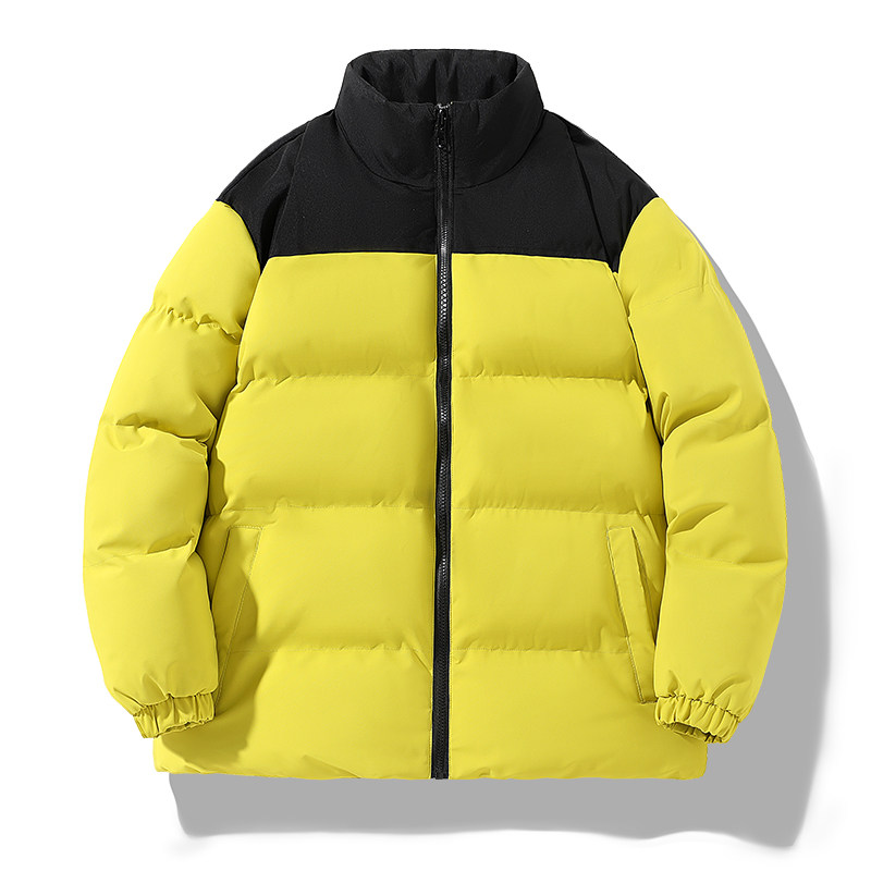 石墨烯男加厚棉袄立领防风保暖棉服潮流百搭拼色外套MY2358-P45,男装棉衣,星座1816-1（原1210-1）
