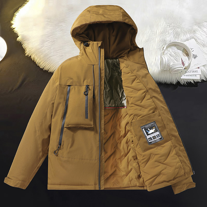 2025冬季冲锋衣男石墨烯棉服工装情侣外套加厚登山棉衣MY891-P65,男装夹克,星座1816-1（原1210-1）