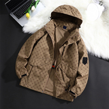 现货主推冲锋衣外套男春秋季新款防风户外登山服情侣夹克8888-P38，男装夹克，星座1816-1（原1210-1）