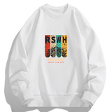 2024现货跑量特价春秋新款潮流男士印花卫衣学生大码班服F131-P15，男装卫衣，星座1816-1（原1210-1）