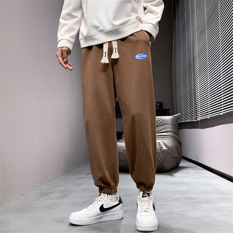 春秋新款现货主推大码2023抖音潮流男士休闲印花运动长裤K956，女装休闲裤，星座1816-1（原1210-1）