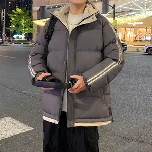 2025冬季新款连帽M-8XL保暖棉服中性潮百搭外套MY666-P68大码P73图片