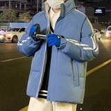 2025冬季新款韩版宽松情侣外套面包服加厚棉衣立领棉袄MY8201-P55，男装棉衣，星座1816-1（原1210-1）