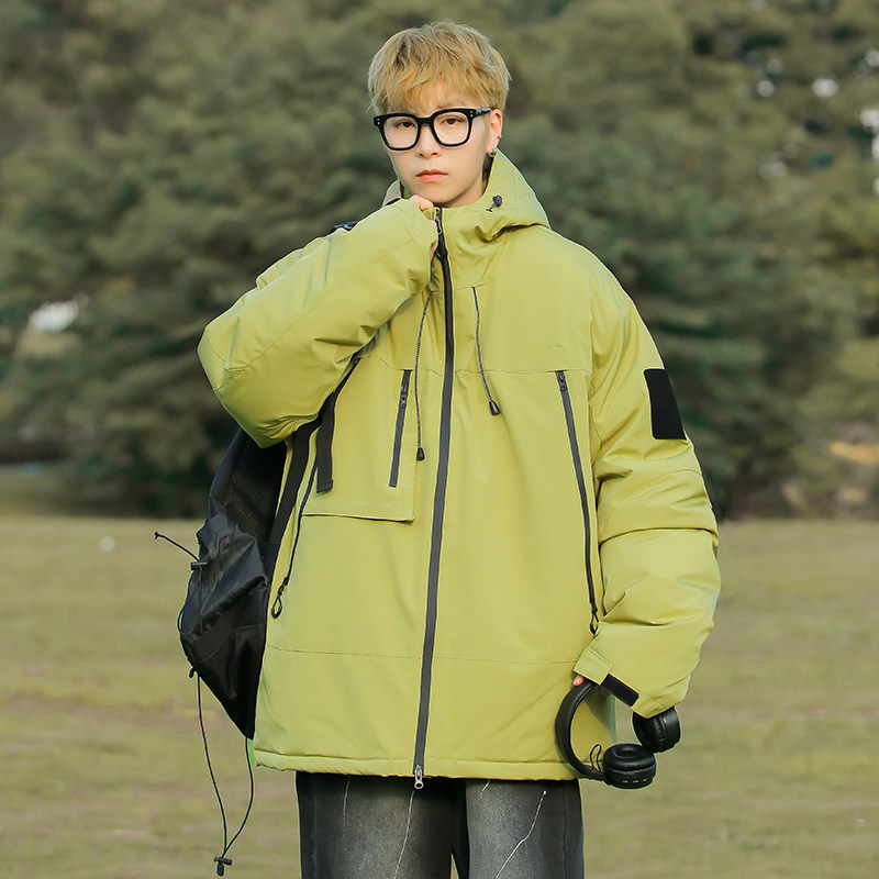 2025冬季冲锋衣男石墨烯棉服工装情侣外套加厚登山棉衣MY891-P65,男装夹克,星座1816-1（原1210-1）