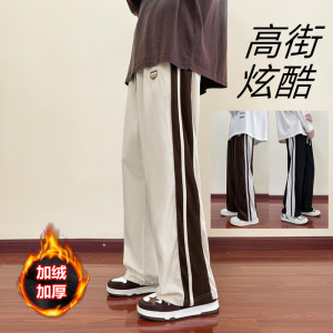 主推有差价2025秋冬男士加绒加厚灯芯绒宽松长裤YK105加绒-P30图片
