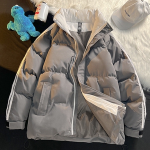 2025冬季新款韩版宽松情侣外套面包服加厚棉衣立领棉袄MY8201-P55图片