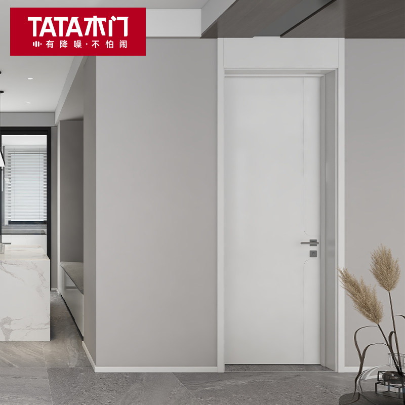 tata木门复合卧室门定制图片