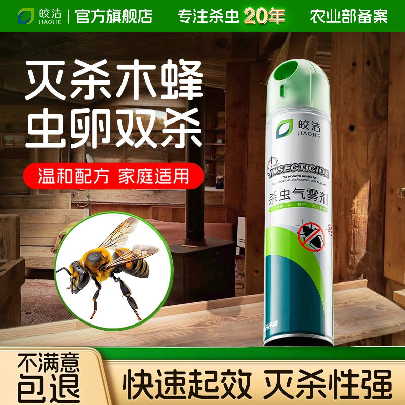 木蜂杀虫剂防治蛀木头除蜂药室内杀钻木蜂驱赶马蜂神器非无毒特效