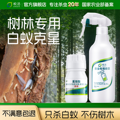 树林白蚁防治专用药树木非特效杀虫剂官方旗舰店全窝药水端非无毒