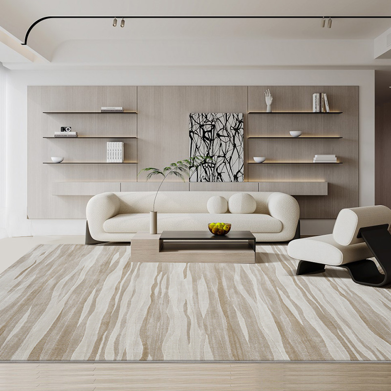 轻奢现代简约地毯客厅别墅茶几毯