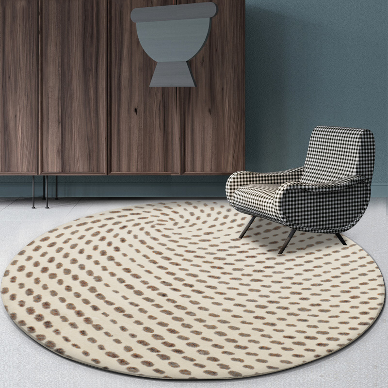 ins风北欧圆形地毯欧式现代简约