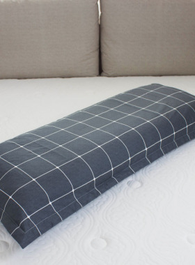 100%纯棉枕套1米长条形全棉1.2/1.5m1.8米双人情侣单个加长枕头套