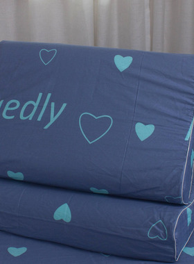 纯棉乳胶枕套50X30成人60X40枕头套35X55中号35X60一对27X45拉链