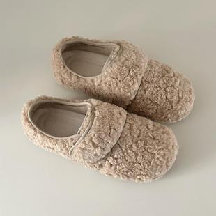 毛绒绒棉鞋 加绒软底百搭保暖棉鞋 女款 新款 外穿 2025冬季 荔枝公园