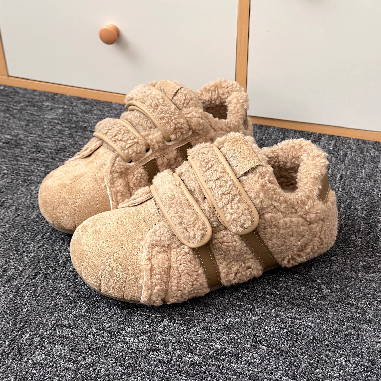 羊羔绒毛毛鞋子女2025新款女鞋