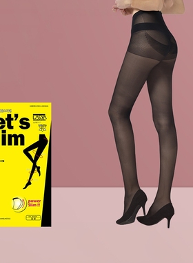 韩国gam lets slim连裤袜黑色ins职业装丝袜女夏季薄款防勾丝30d