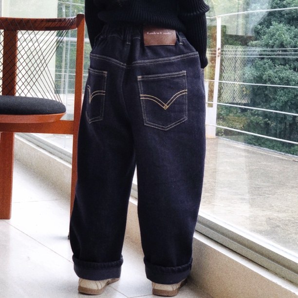 美妞之城 儿童加厚绒休闲牛仔裤 中大童裤子 版型正 很好穿,童装/婴儿装/亲子装,儿童牛仔裤,淘宝优惠券,粉丝福利购,淘宝优惠卷