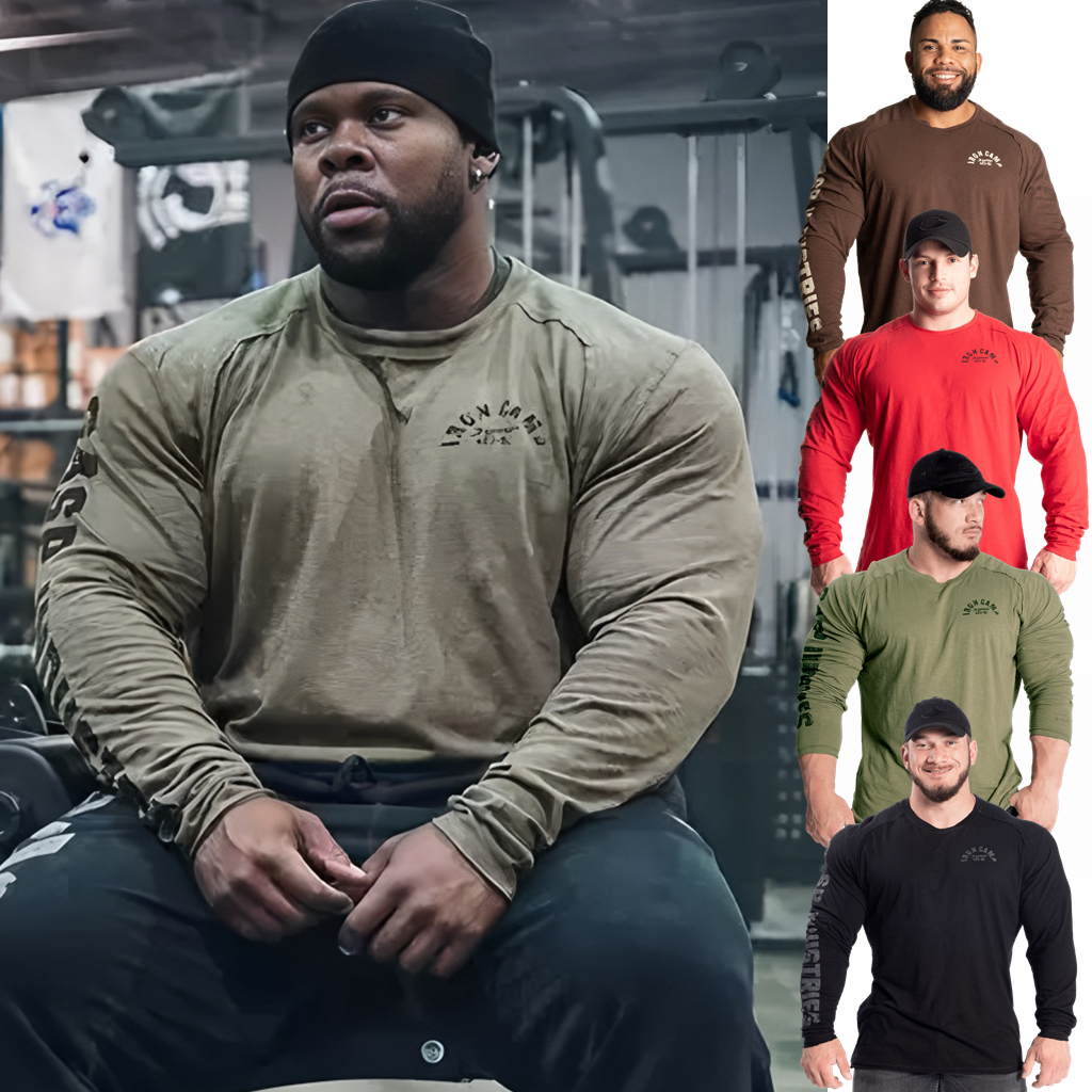 GASP竹节棉透气健身运动T恤