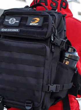 GASP户外45L战术双肩包大容量健身训练作战背包登山旅游运动包男