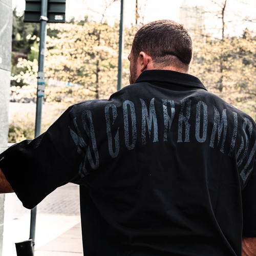 纯棉运动休闲宽松POLO衫夏季美式