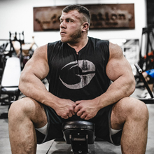 GASP健身健美训练坎肩背心夏季轻薄透气美式宽松运动休闲无袖T恤