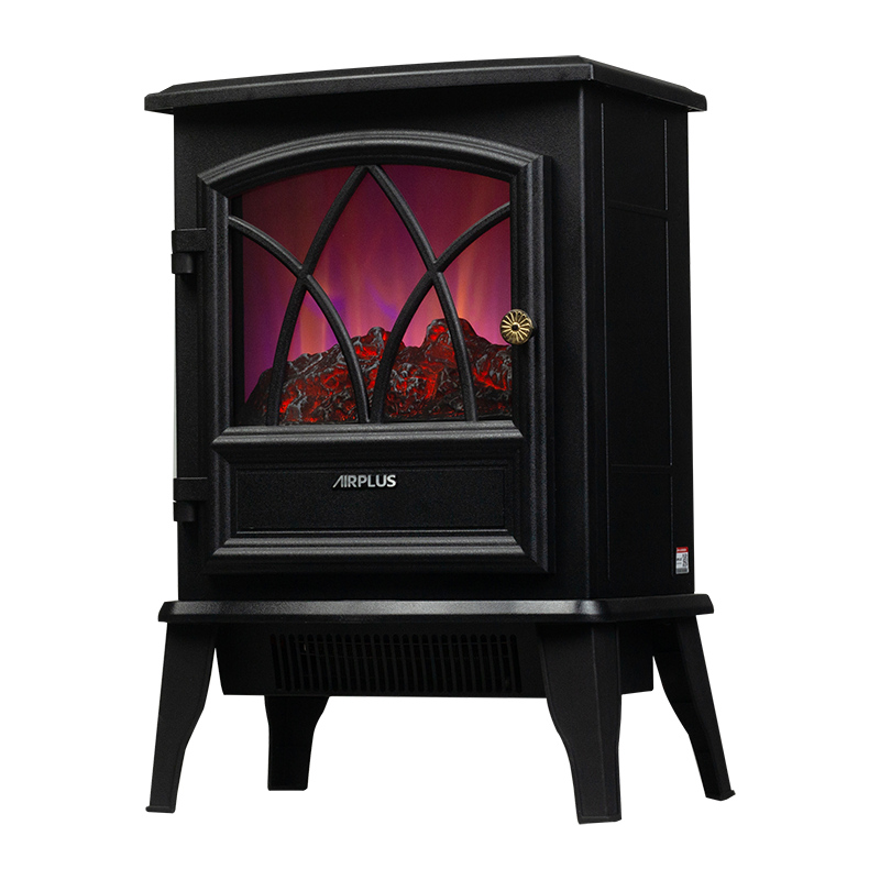 airplus壁炉取暖器家用3D仿真火焰电暖器节能加热器大面积暖风机
