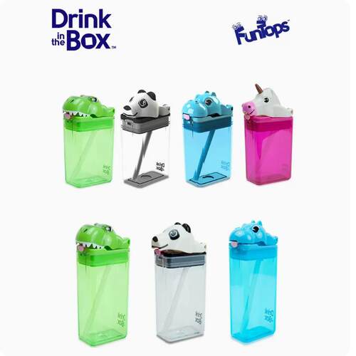 drinkinthebox水杯儿童吸管杯