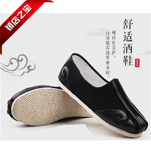 天天特价纯手工千层底云头洒鞋老北京布鞋功夫鞋踢死牛复古单棉鞋