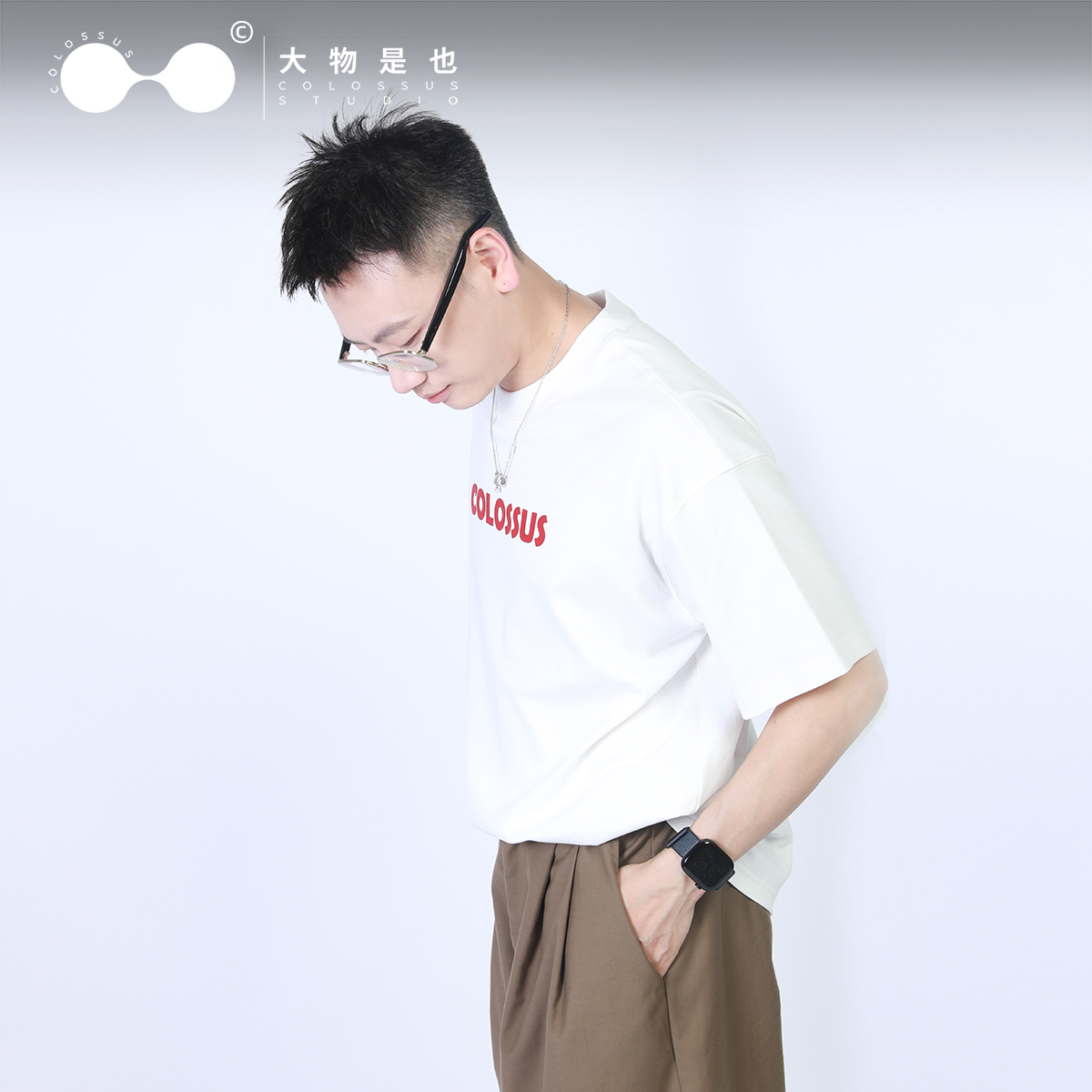 大物是也-COLOSSUS烫花T恤