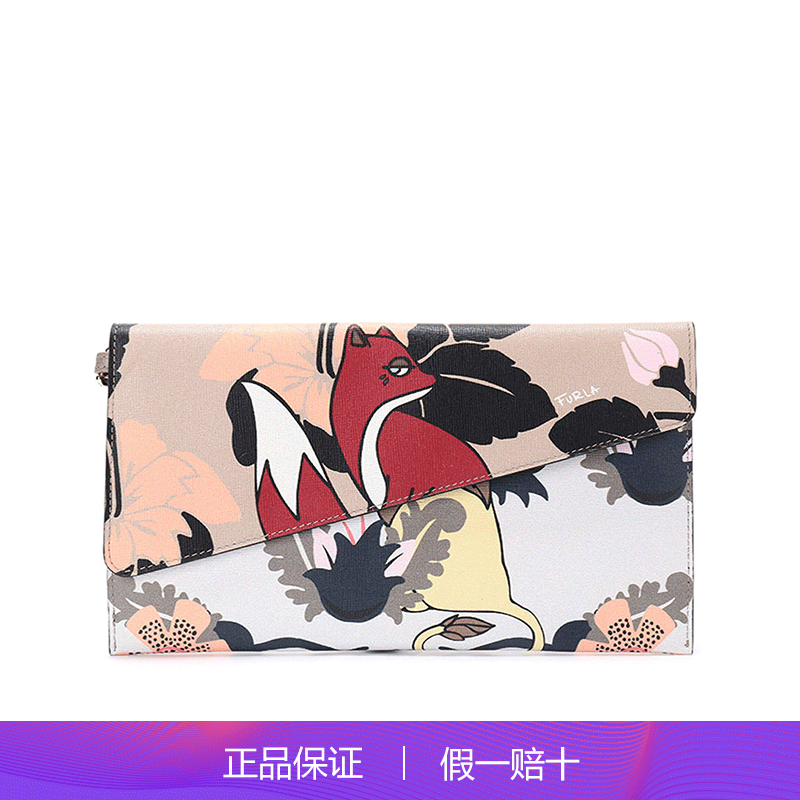 FURLA ܽÀÅ®°ü EdenϵÁÐŮʿ³±Á÷°üб¿æ°üºüÀêÓ¡»¨É«