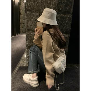 【benefanfan】厚底魔术贴休闲鞋7cm恨天高里外全皮小白鞋