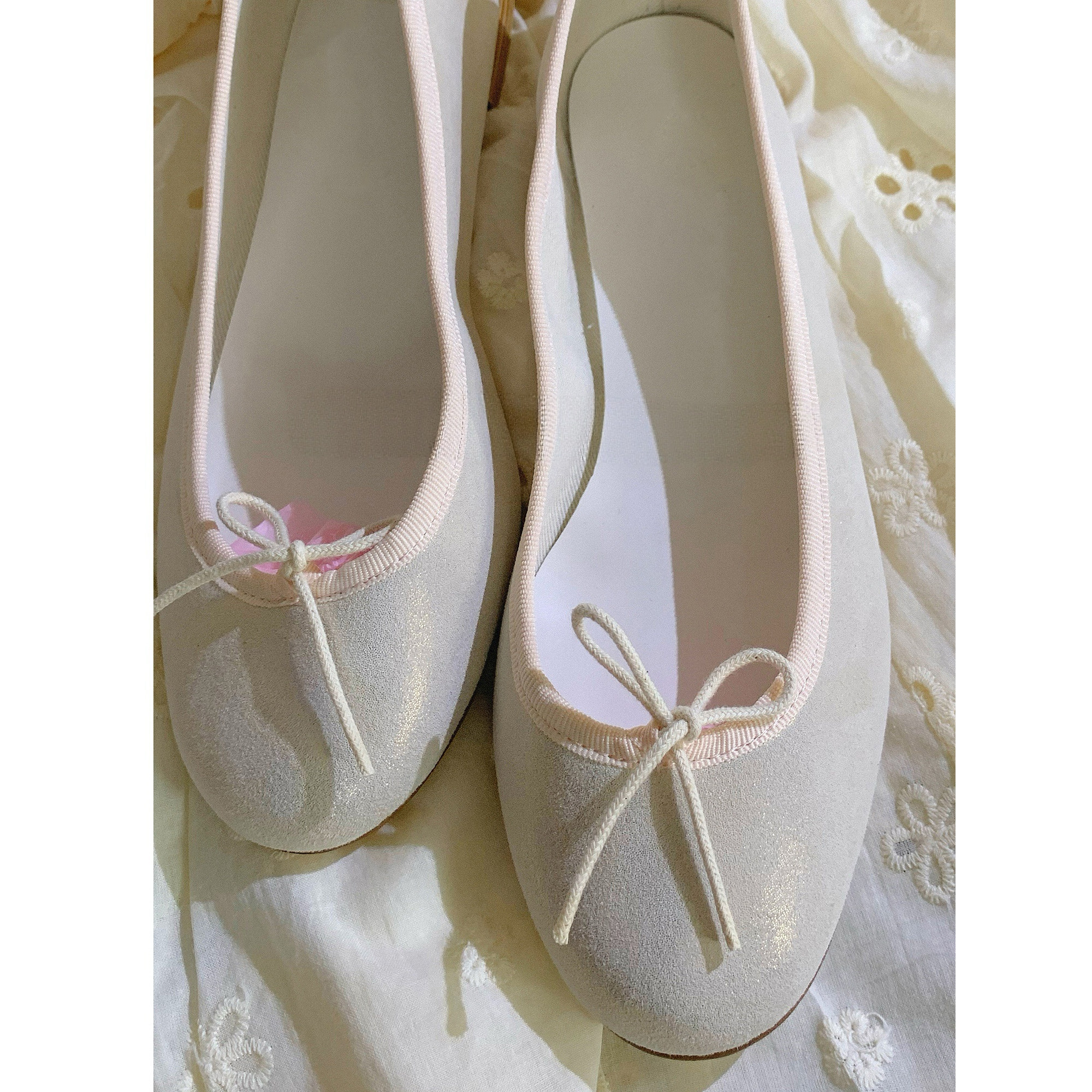 【benefanfan】新色入怀梦里星空芭蕾舞鞋真皮注塑鞋底中跟单鞋