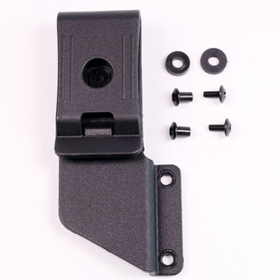 k鞘夹子黑湖刀鞘配件可360度旋转背夹户外刀套战术鞘套腰带夹扣