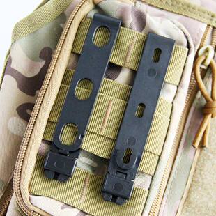 附件包Molle莫利插扣条仇恨条 快拆配件适配腰封背心系统固定夹