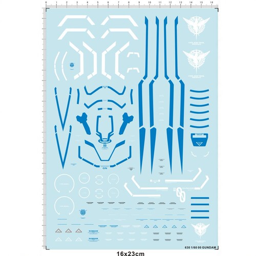 630-B1002/3 PG 00R 00 OO RAISER 海老川樣式專用配色gd水贴