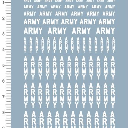 ARMY 字体 模型水贴 61147